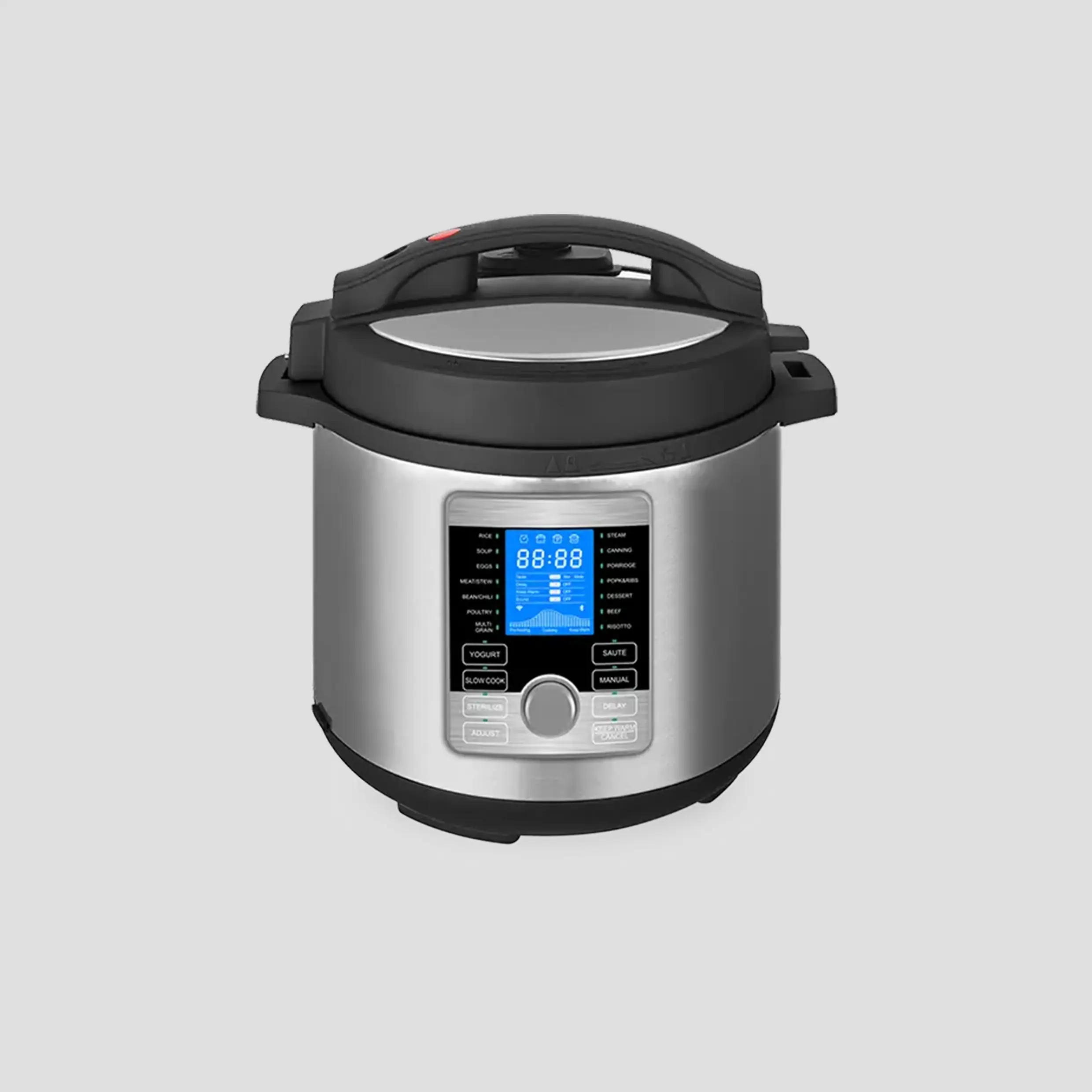 Sayona SAF-4328 6L Air Fryer Pressure Cooker with Tender Crisp Technology - Black/Silver - Image 2