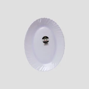 Sayona Chef SC-3023 12-Inch Oval Plate - White