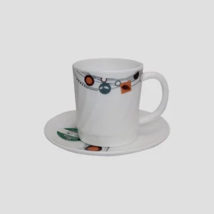 Sayona Chef SC-3025 K-1093 280ml Mug with Saucer - White