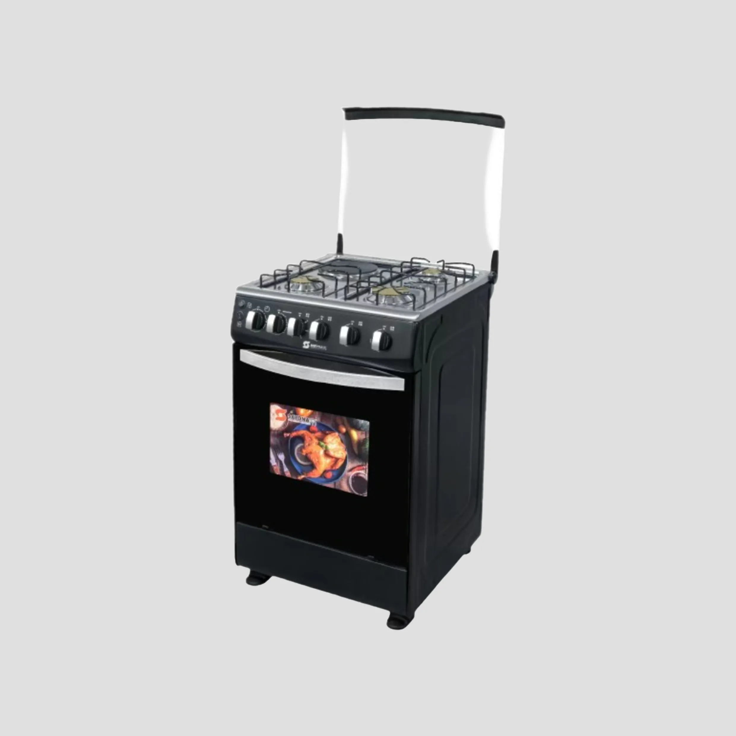 Standing Electric Gas Cooker + Electric Oven