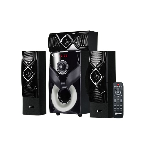 Bobtot BHT-1218BT 3.1CH Subwoofer with 12000W PMPO & Bluetooth - Black - Image 2