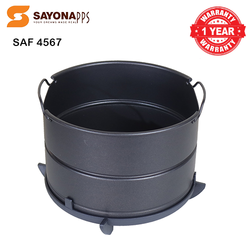 Sayona SAF-4567 6L Instafry 2-in-1 Air Fryer Pressure Cooker Combo - Black/Silver - Image 5