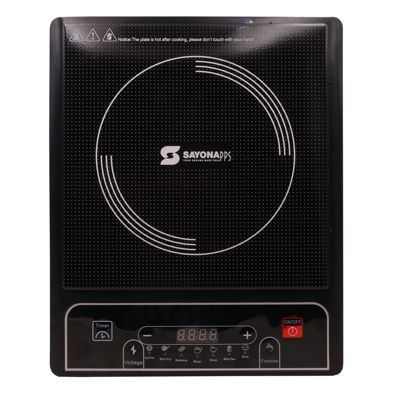 Sayona 2000W Induction Cooker with Fast Heating - Black - Image 5