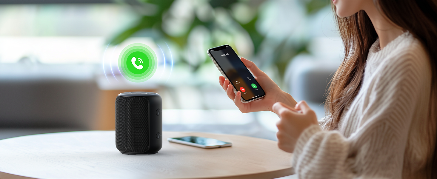Bobtot ET23 Portable Bluetooth Speaker with Compact Bass - Blue - Image 2