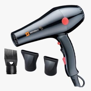 Sayona SY-1000 Hair Dryer with Fast Drying Performance - Black