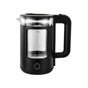 Sayona SK-2438 1.5L Glass Electric Kettle with 1500W Fast Boil and Auto Shut-Off